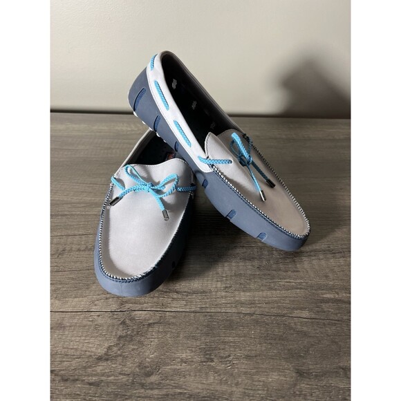 Swims Braided Lux Loafers Summer Boat‎ Beach Navy Size 9